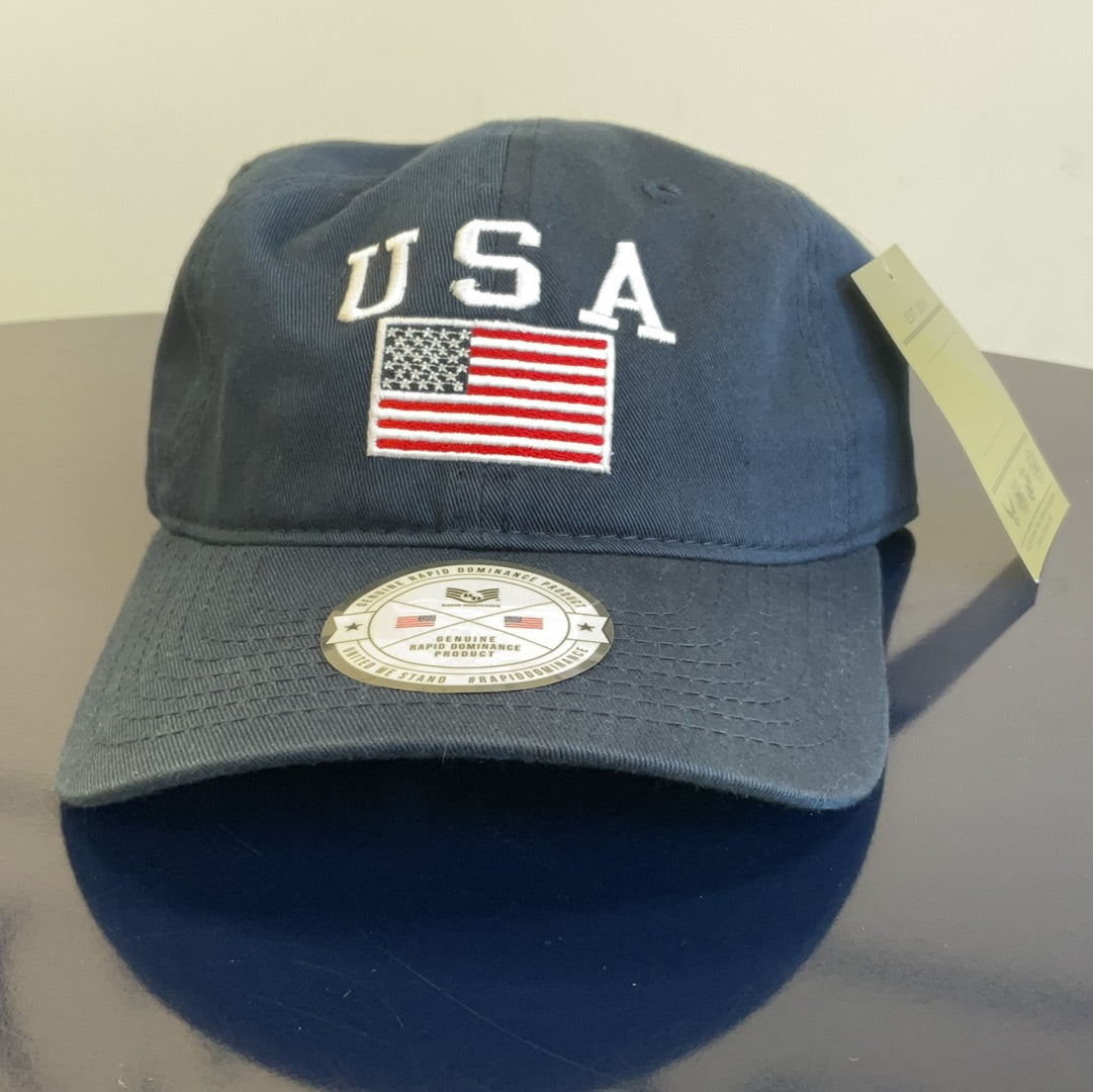 USA and American Flag Hat