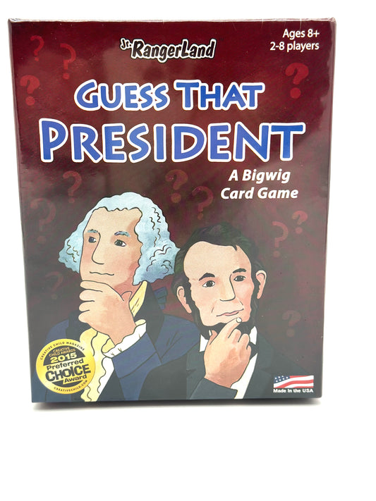 Jr. Rangerland Guess That President