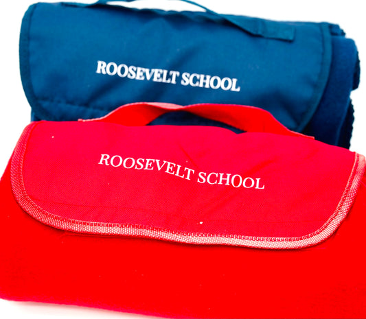 Roosevelt School Roll-Up Picnic Blanket