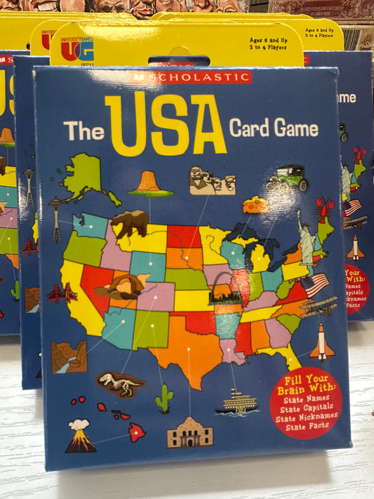 The USA Card Game - Scholastic